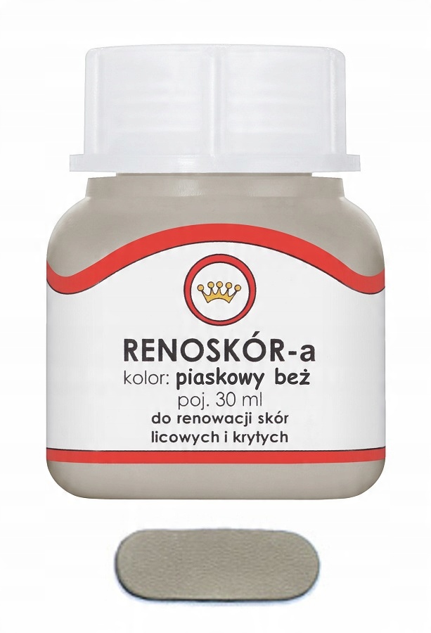 

Renoskór Farba Lakier Do Skóry Piaskowy Beż 30ml