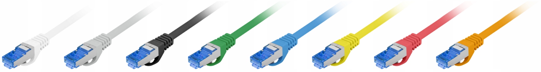 KABEL PRZEWÓD LAN SIECIOWY RJ45 CCA ETHERNET KAT.6A CAT S/FTP 15M LANBERG Konstrukcja S/FTP