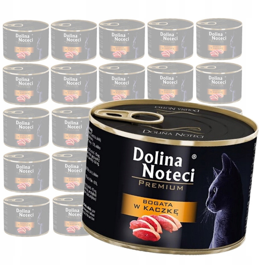 Levně Dolina Noteci Krmivo Pro Kočky S Kachnou 24x185g