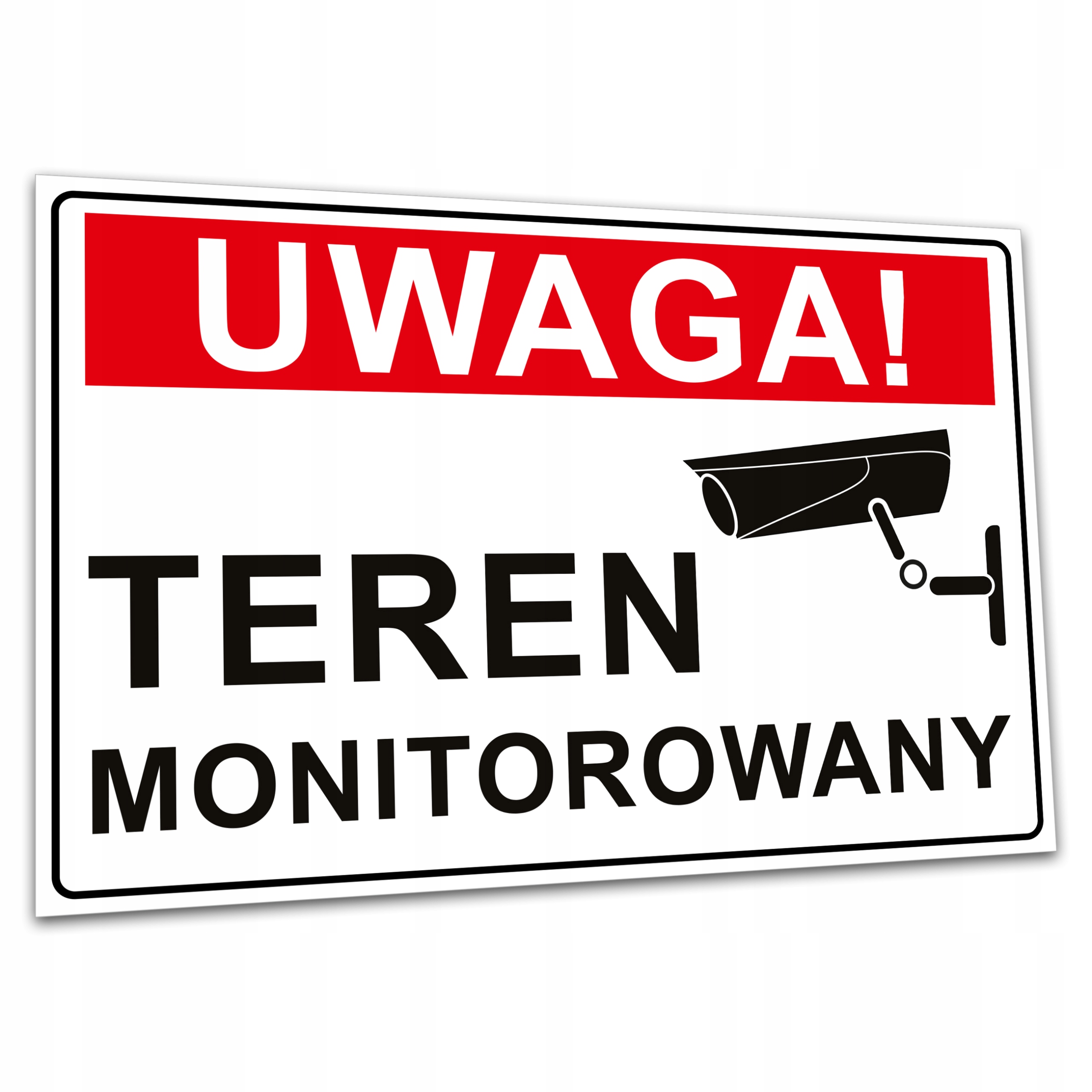 

Tabliczka Pvc Teren Monitorowany Cctv Monitoring