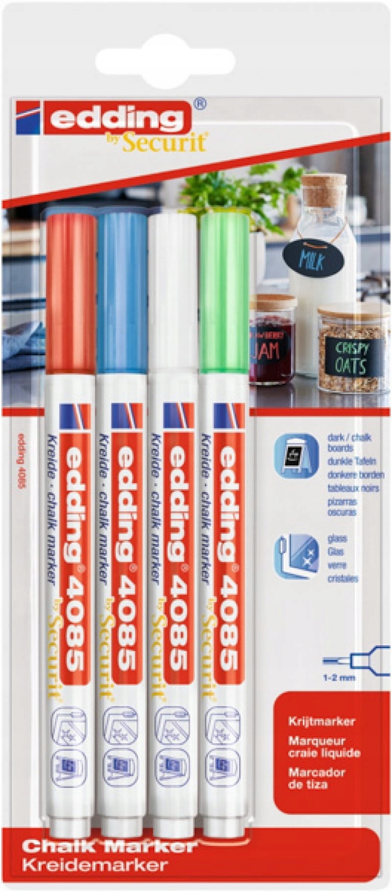 

Marker Kredowy Edding E-4085 1-2 MM 4