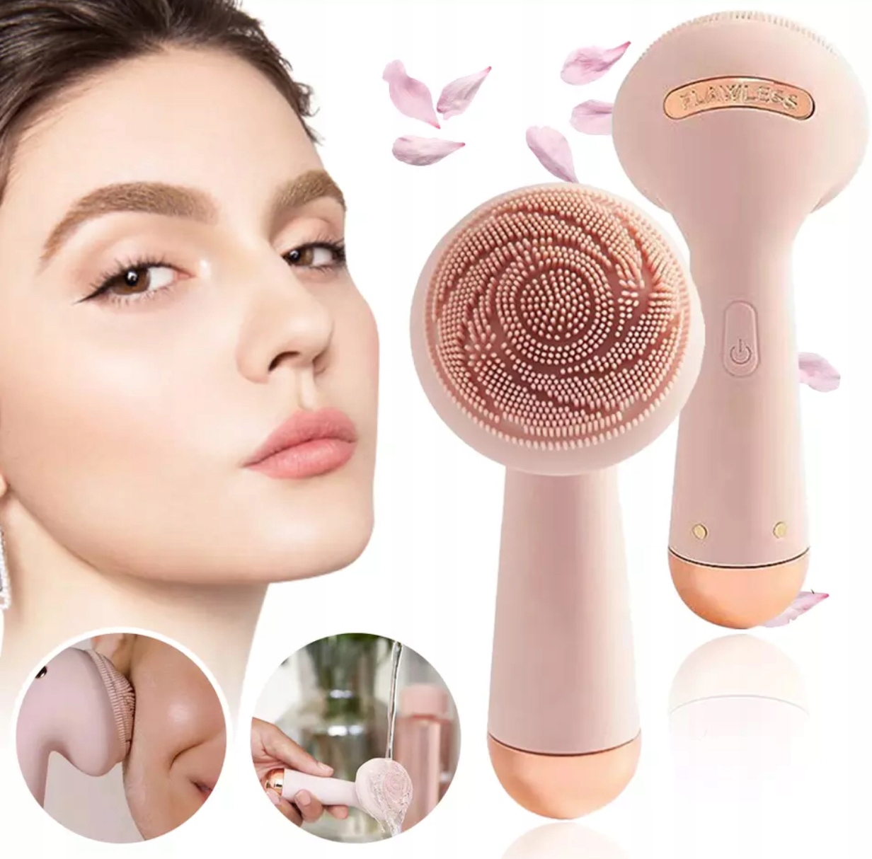 SZCZOTKA SONICZNA MASAŻER DO CZYSZCZENIA TWARZY Rodzaj soniczna