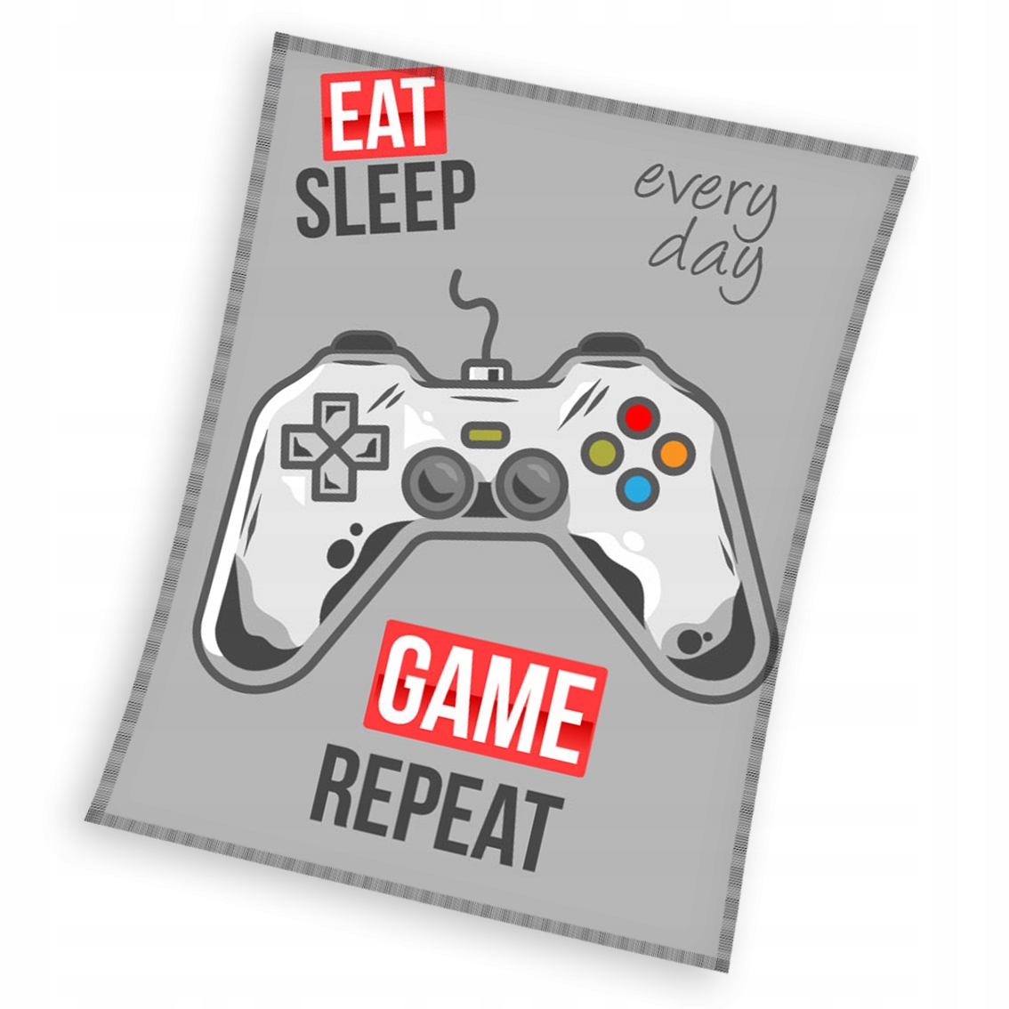 

Narzuta Pled Kocyk Na Łóżko Koc Gamer Pad 150X200