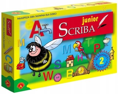 Gra Dla Dzieci Scriba Junior Towarzyskie Gry Planszowe Zabawne Alexander
