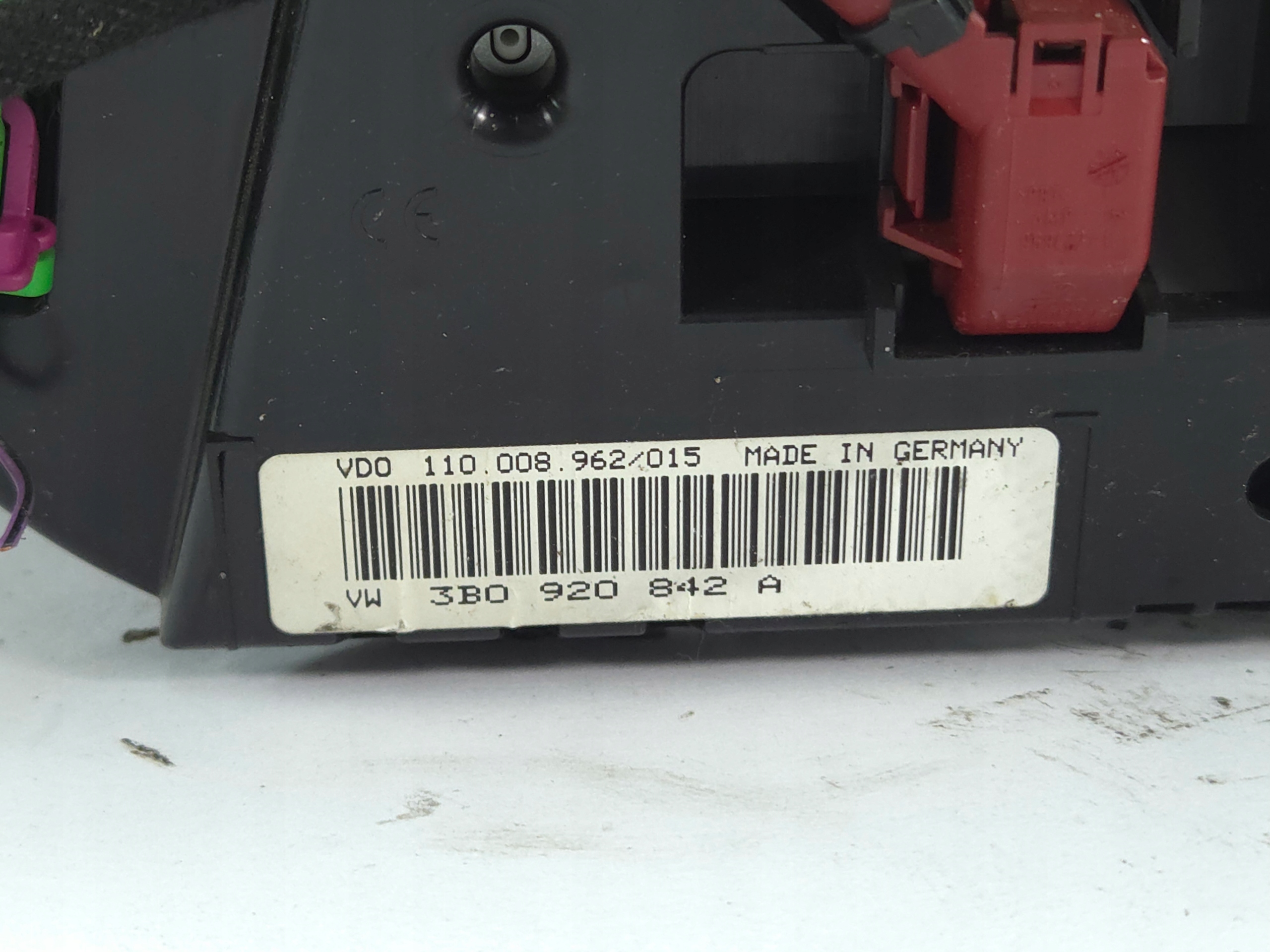 VW PASSAT B5 1.9 TDI dials dials 3B0920842A