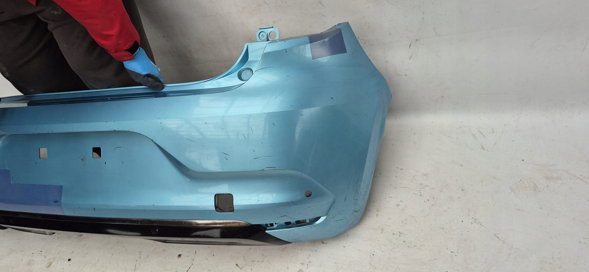 RENAULT CLIO V 19- bumper rear part rear PDC diffuser 850224339R