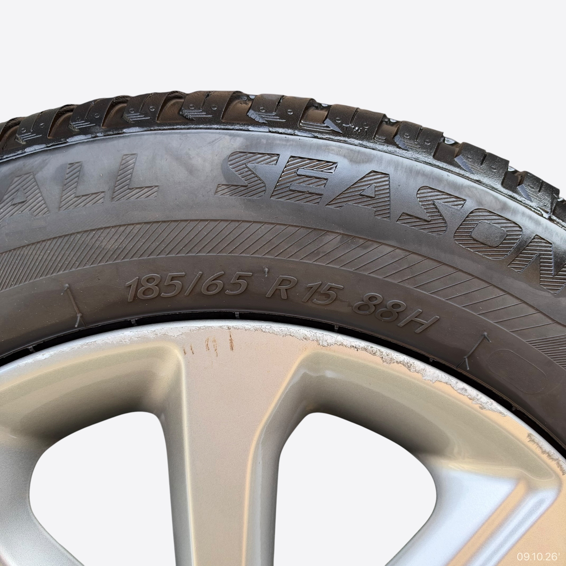 wheels tyres discs KIA STONIC MOMO 185/65/15" 6MM winter M+S