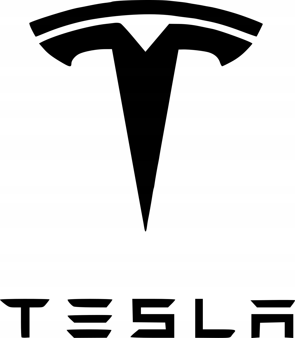 

Naklejka na samochód auto, tesla logo znaczek 15cm