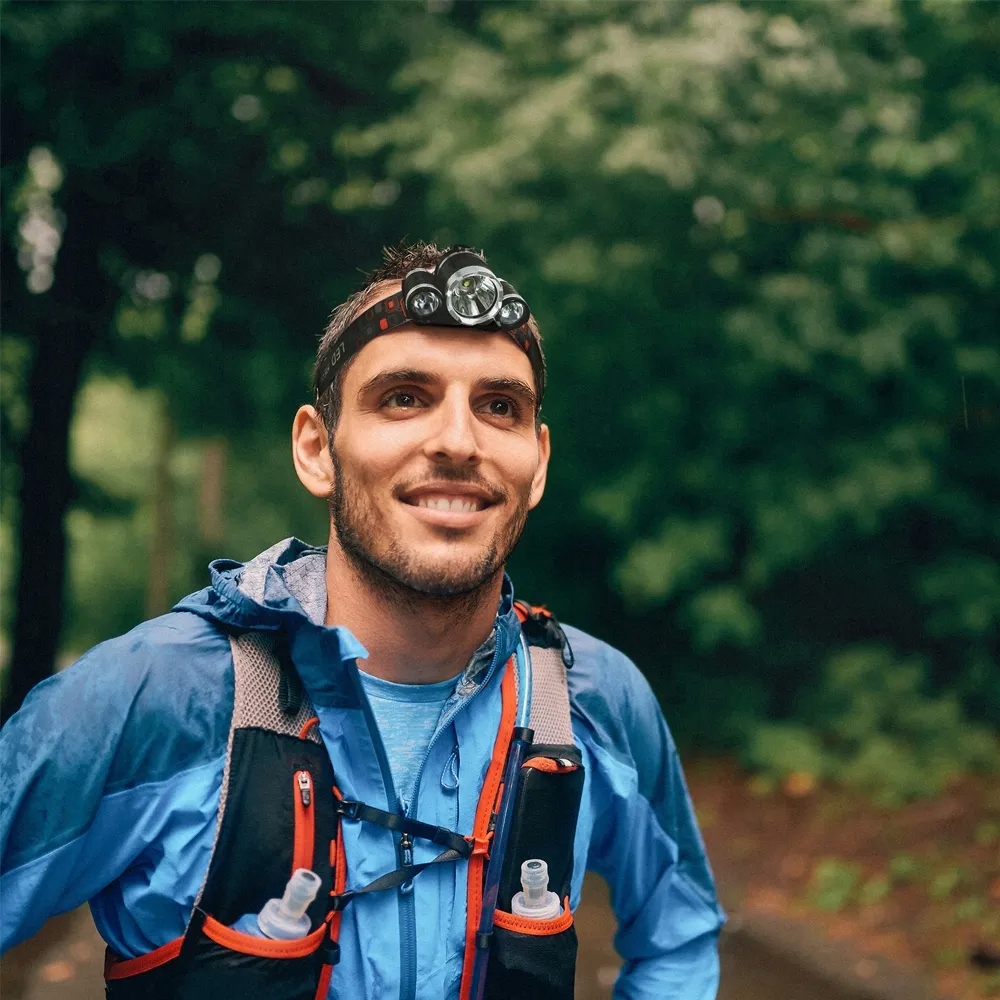 LATARKA CZOŁOWA CZOŁÓWKA LED MOCNA LAMPKA + KABEL Rodzaj czołowa