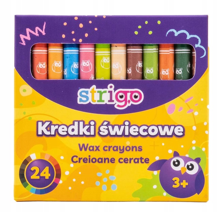 

Kredki Świecowe Strigo 24