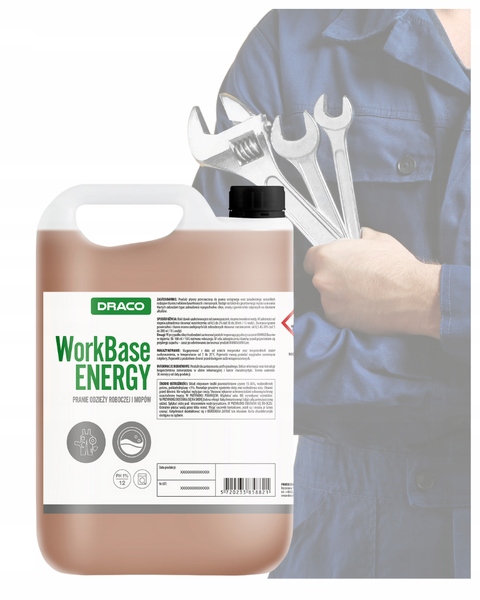 Profesionální prací prostředek na pracovní oděvy Mechaniků Mazivo Olej 5L