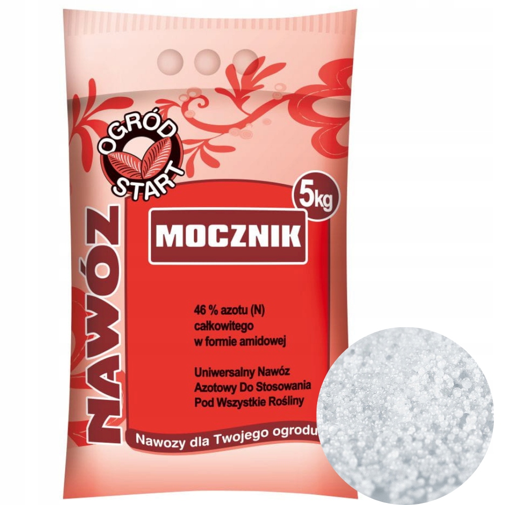 

Mocznik 46% Oprysk Jesienny Drzew na Choroby 5kg