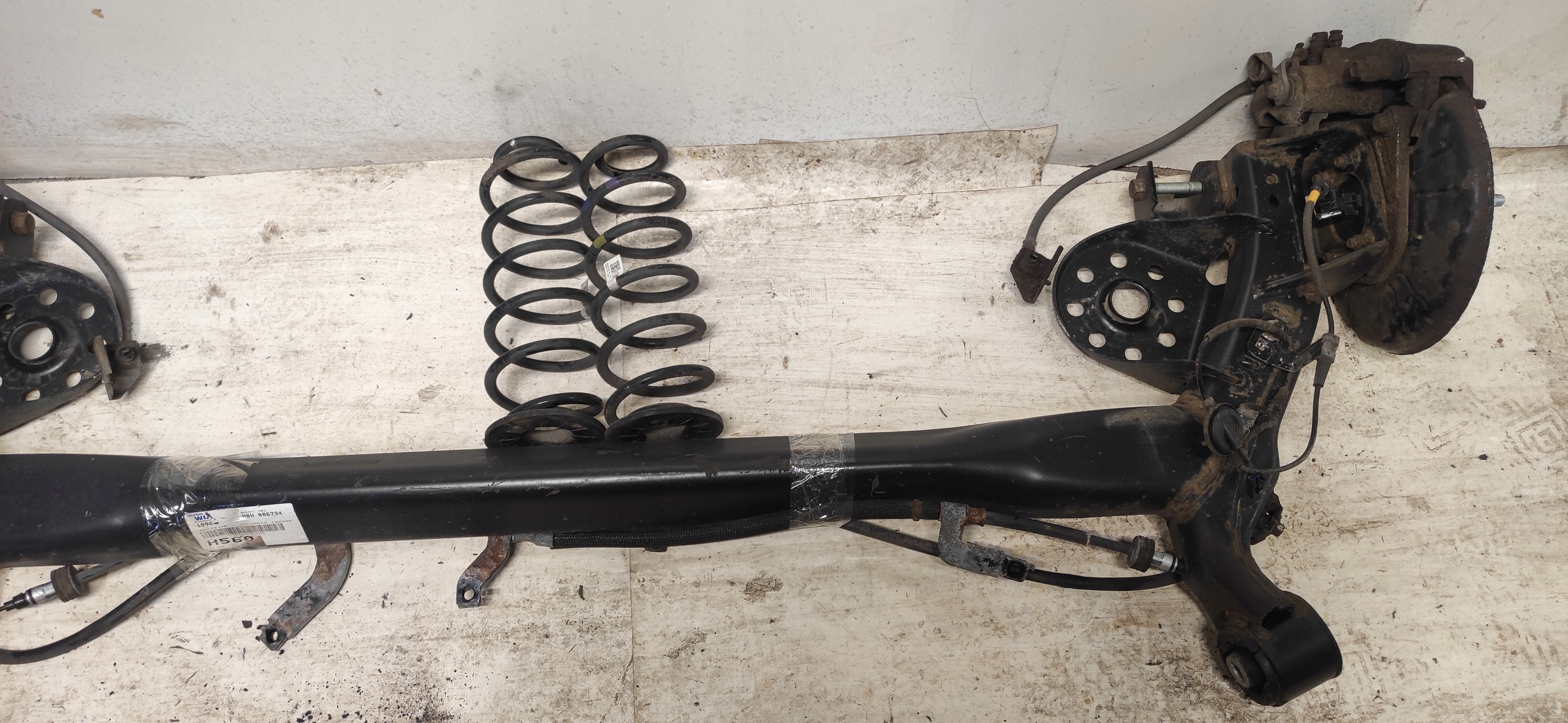 Achsträger hinten heck KIA STONIC Bremsscheibe