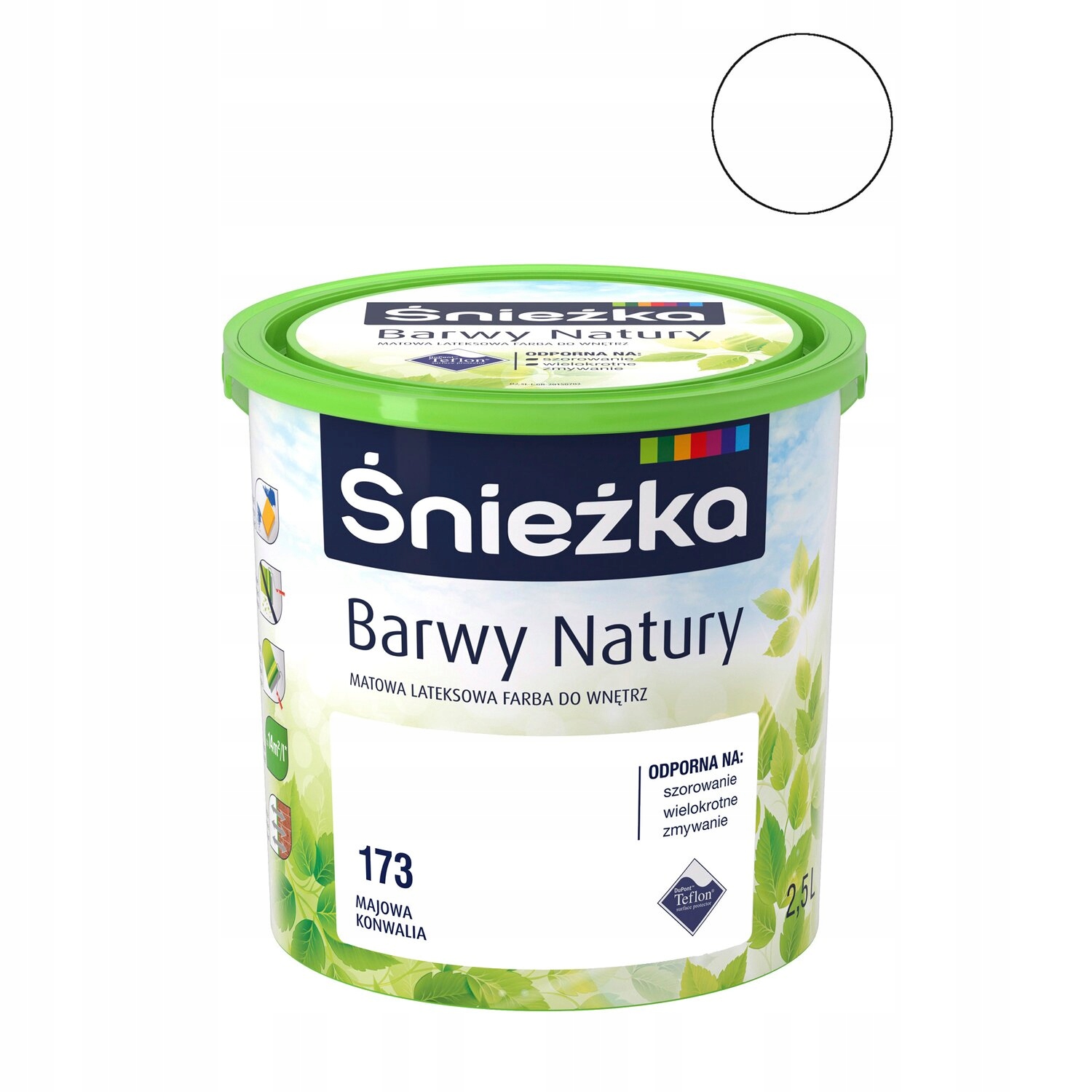 

Śnieżka Barwy Natury Majowa Konwalia 173 2,5L