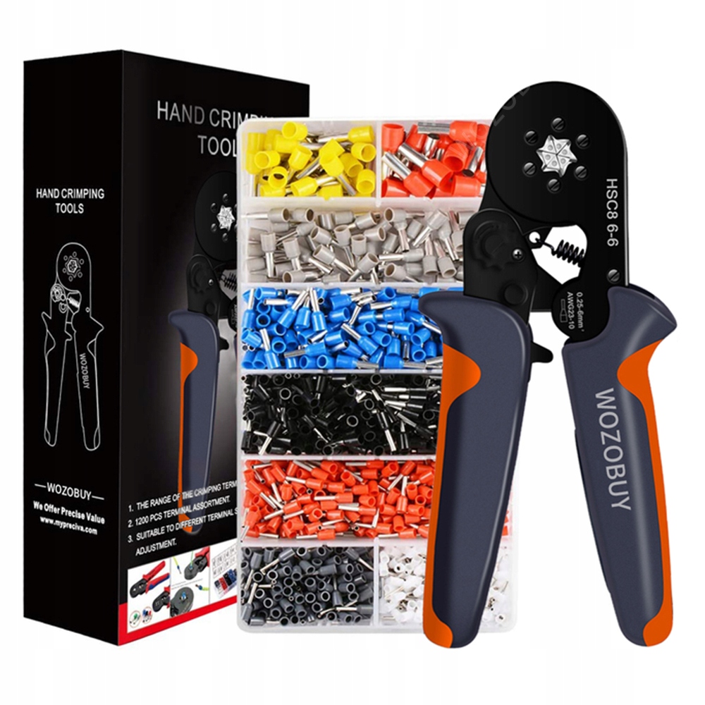 ZACISKARKA DO KONEKTORÓW KOŃCÓWEK 1900 TULEJEK