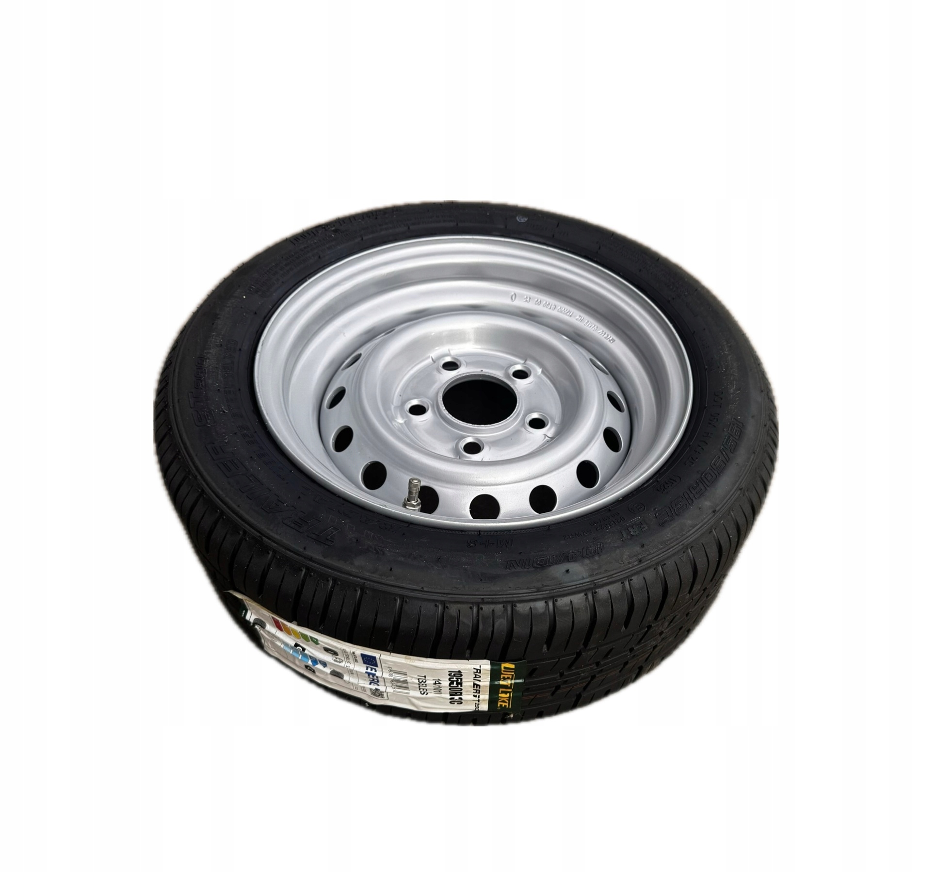 Kolo Westlake Trailer ST290 195/50R13C 5x112 Srw Stříbrný ráfek ET30 Autopřepravník