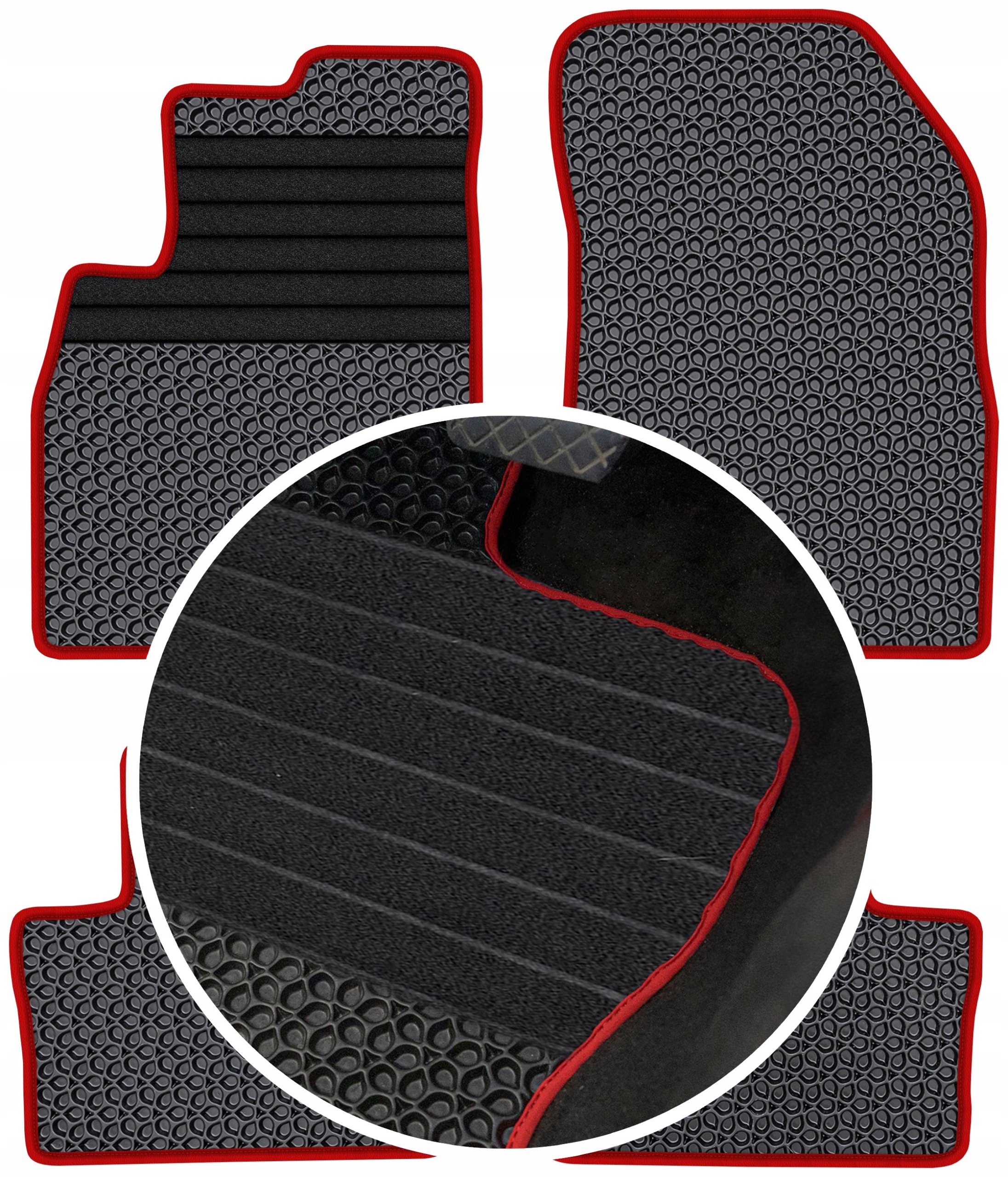 Nissan Micra IV K13 2010-2016 Gumové rohože Eva Eternity Posilnenie XXL