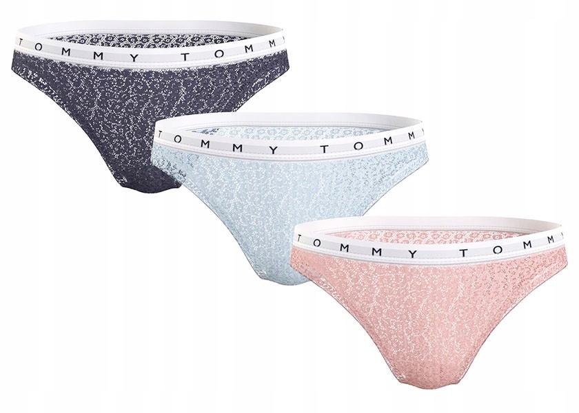 Tommy Hilfiger Kalhotky UW0UW02522 S 3 Pack Bikini