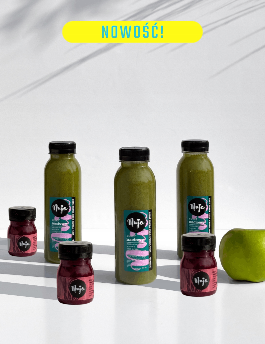 10 Soków z selera naciowego i shotów z buraka (cold press)