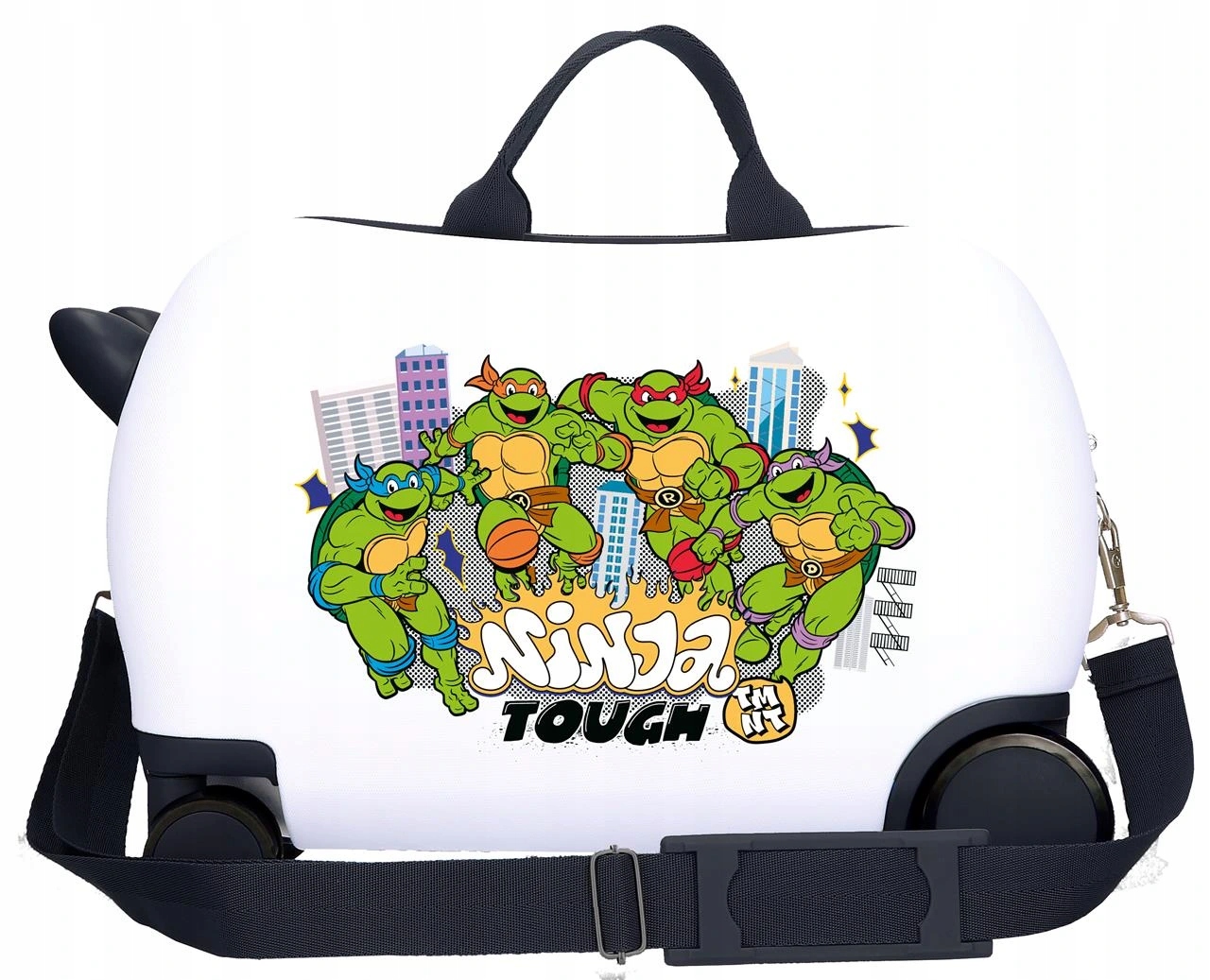 Dětský kufřík na kolečkách odražedlo Ninja Attack 24,5 L