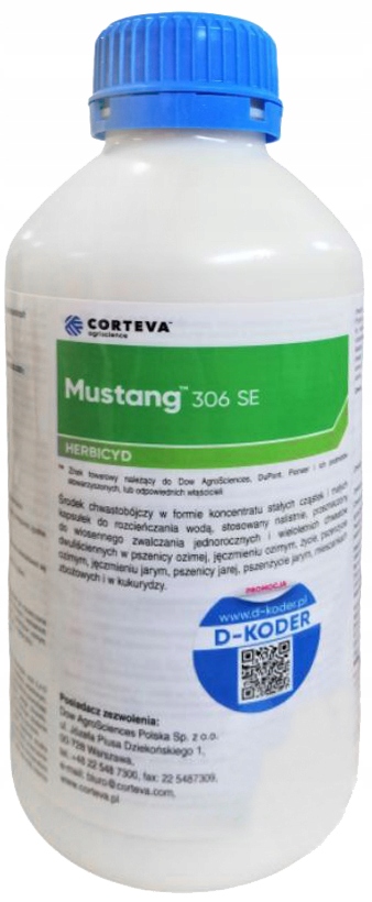 

Mustang 306SE 1L Na Chwasty Zboża Zbóż Kukurydzy