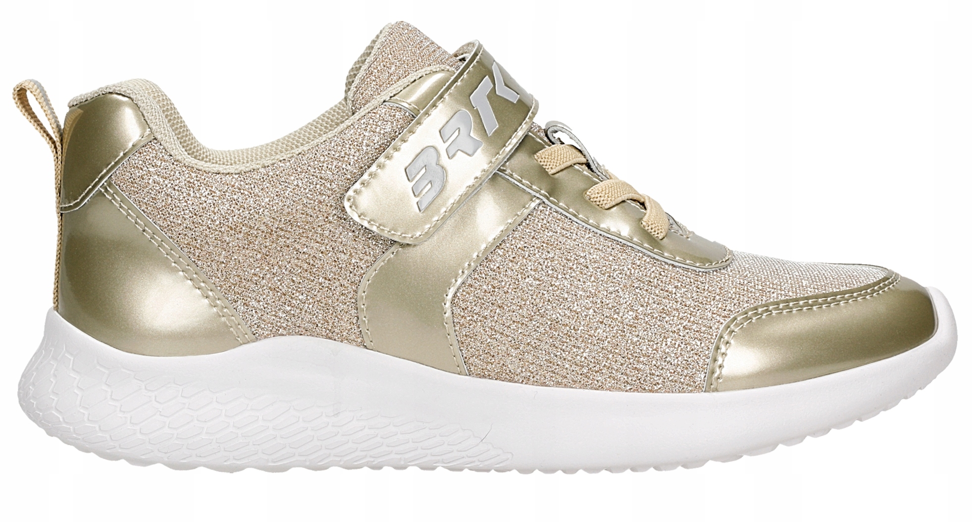Bartek 8700518 Buty Sportowe Dziewczęce Sneakersy Pu Rzep złote Złoty 28