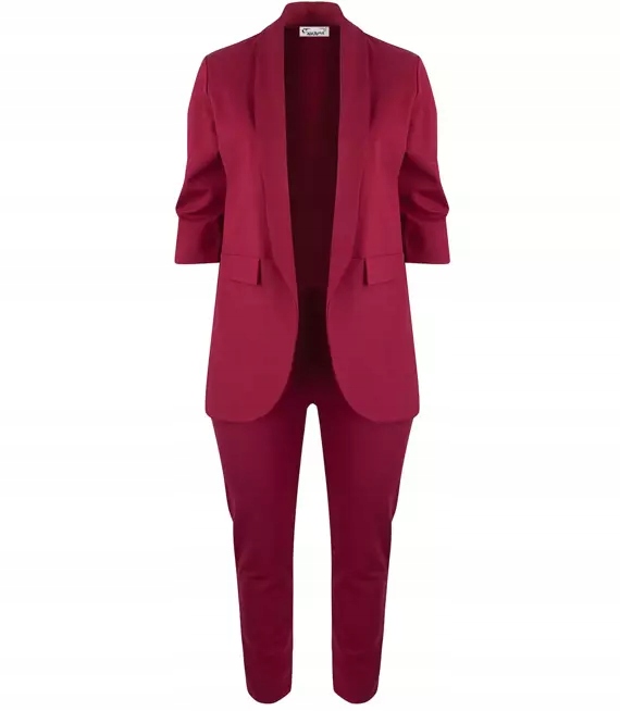 

Garnitur damski Zestaw Marynarka Spodnie 46/48