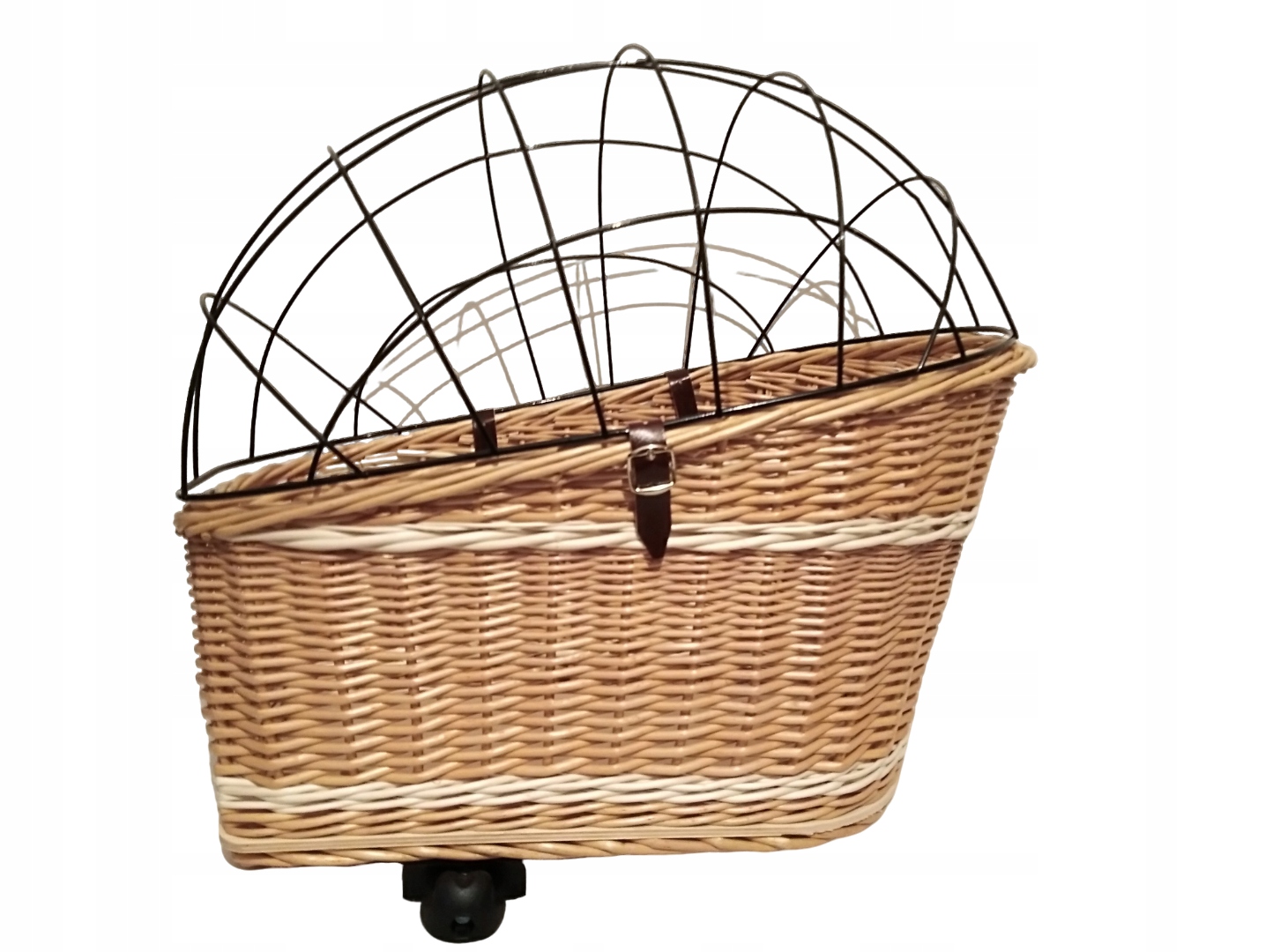 Kosz,KOSZYK Wiklinowy na Rower,psa-kota Bagażnik