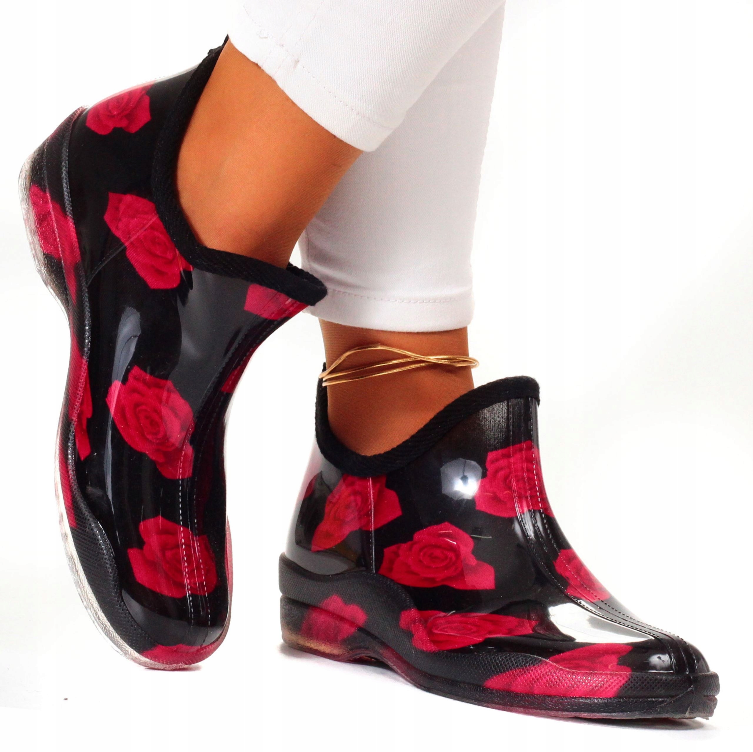 KALOSZE DAMKSIE ELEGANCKIE GUMIAKI NISKIE GUMOWCE Kod producenta LFF39-01123