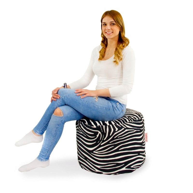 Taburet na sedadlo Cilindro křeslo Zebra