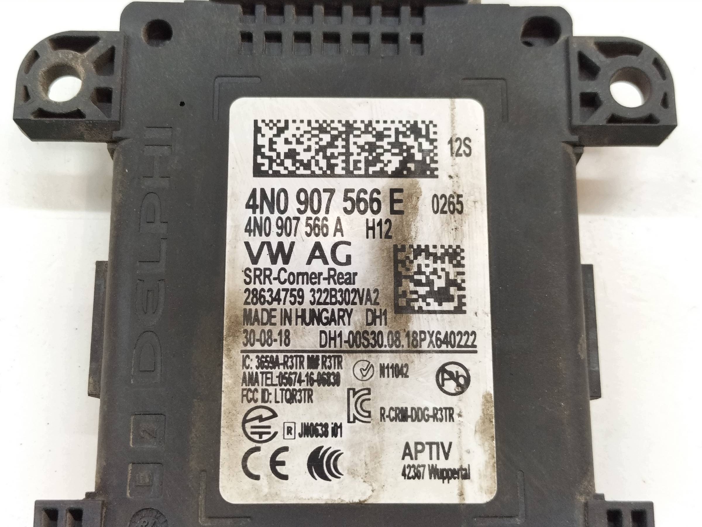 RADAR Sensor MARTWEGO POLA 4N0907566E Audi A7 II (2018-2025) C8