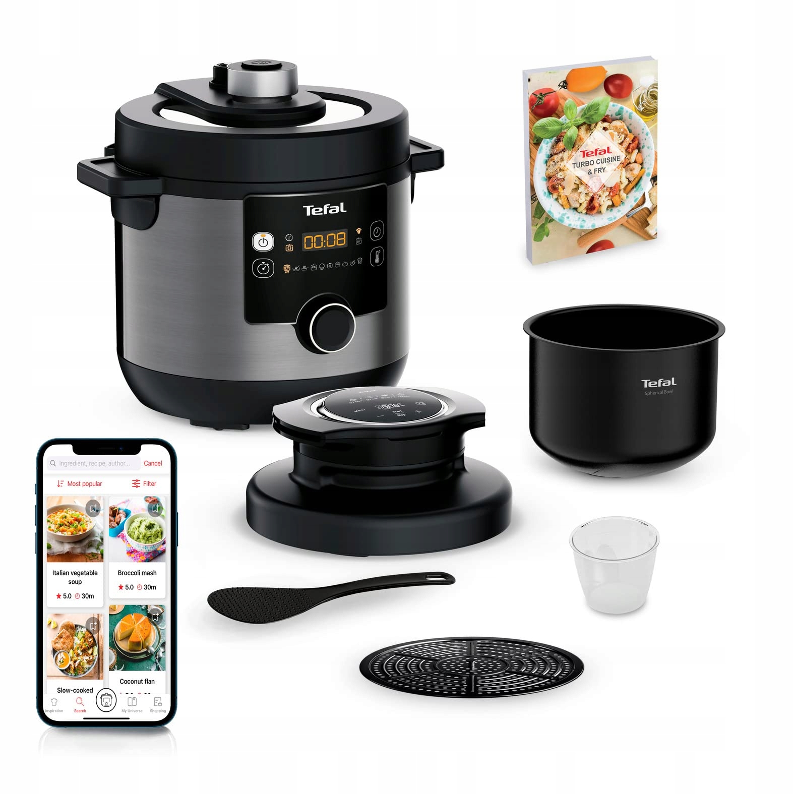 Tefal CY7788 Turbo Cuisine & Fry wielofunkcyjny szybkowar i frytkownica