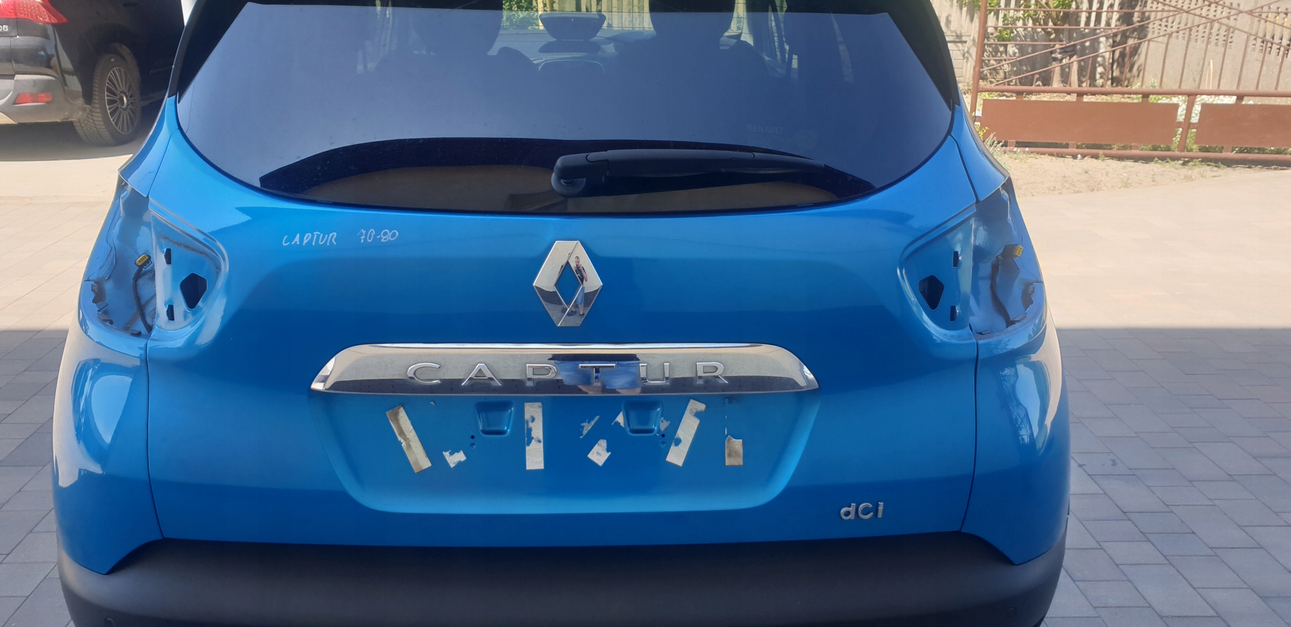 Pas tylny wanna Renault Captur I