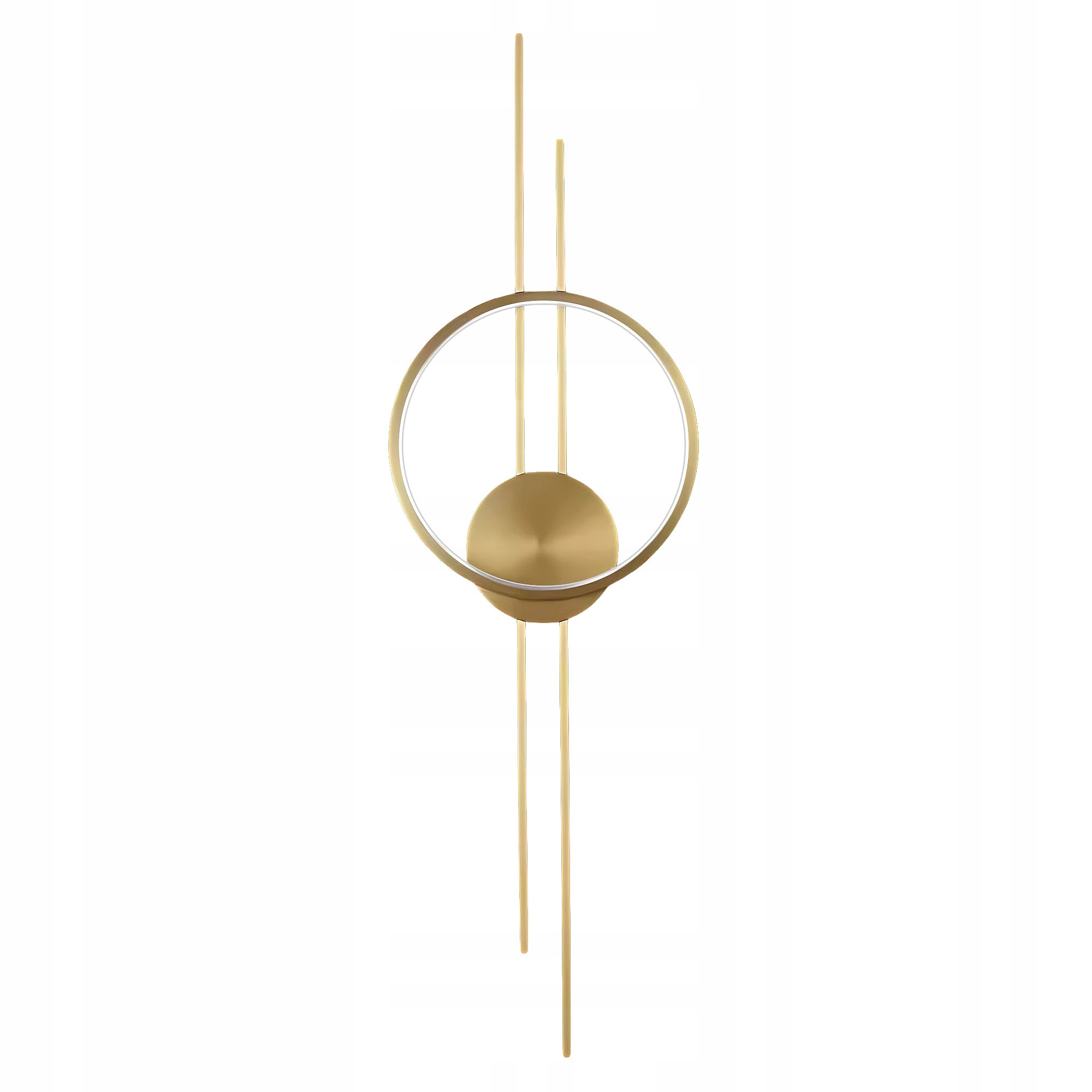 Led Nástenná Lampa Zlatá Brúsená Do Obývacej Izby Spálne Toolight