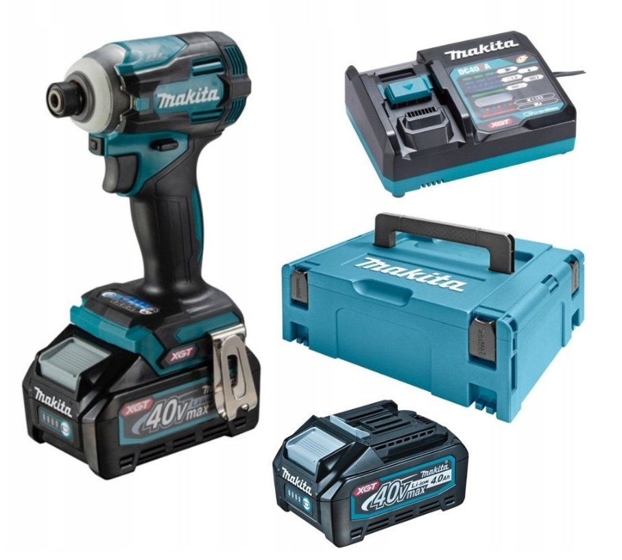 Makita Příklepový Šroubovák 40V max Xgt 220Nm 2x4,0Ah TD001GM201