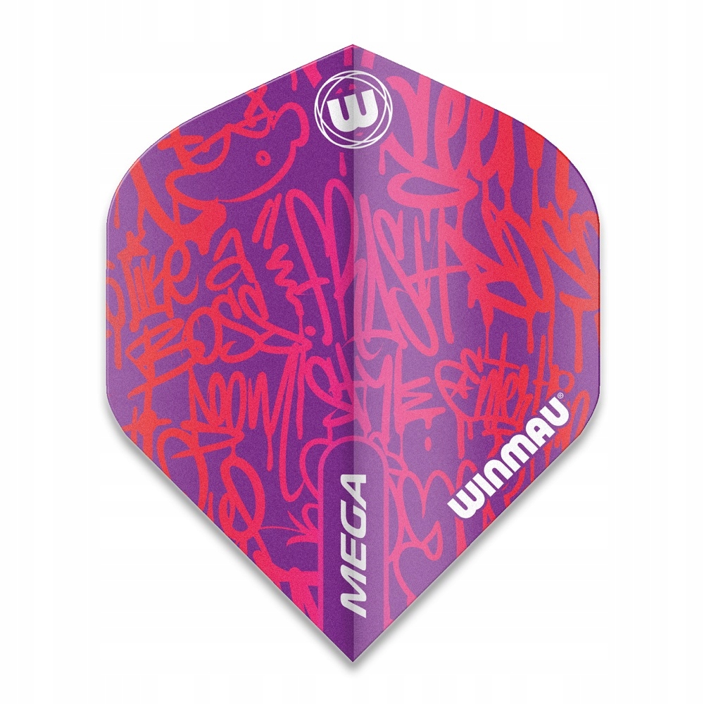

Piórka Do Darta Winmau Graffiti Różowy 242