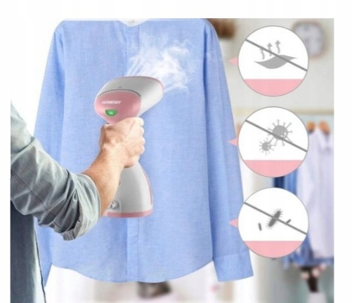 MOCNE ŻELAZKO PAROWE STEAMER DO UBRAŃ PAROWNICA Marka inna