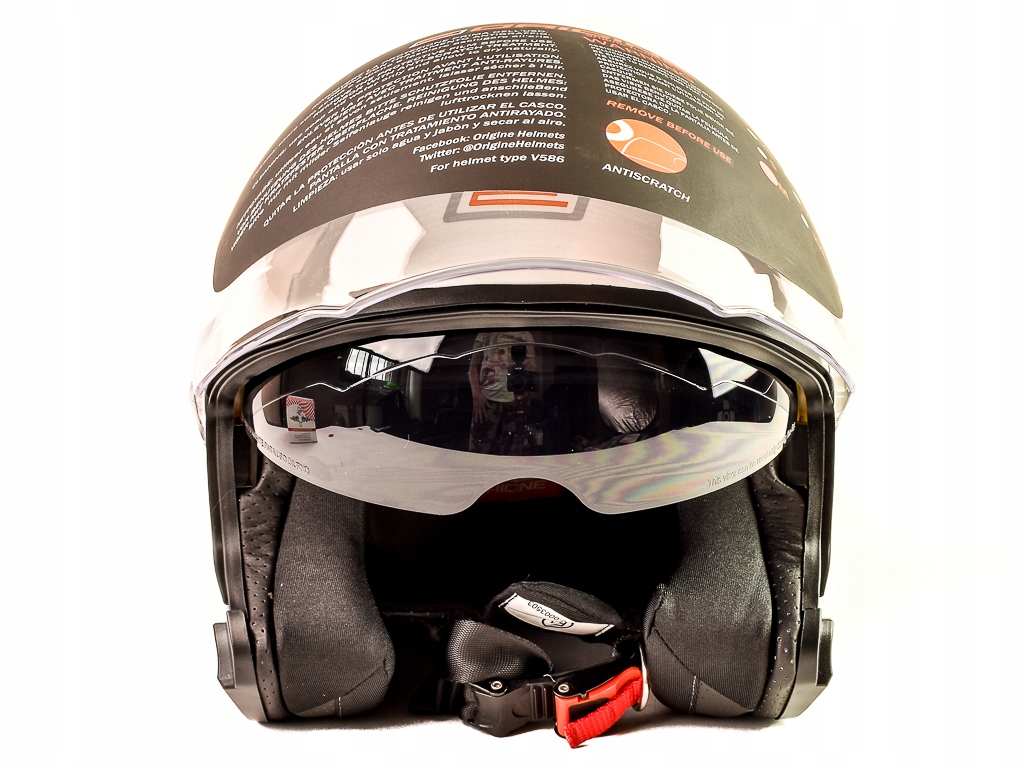 ORIGIN Kask Otwarty Palio INTERCOM BLUETOOTH L Rodzaj zapięcia mikrometryczne