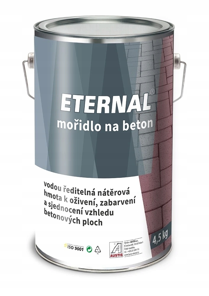 Eternal moridlo na betón Farba: Bezfarebná, Hmotnosť: 4,5kg
