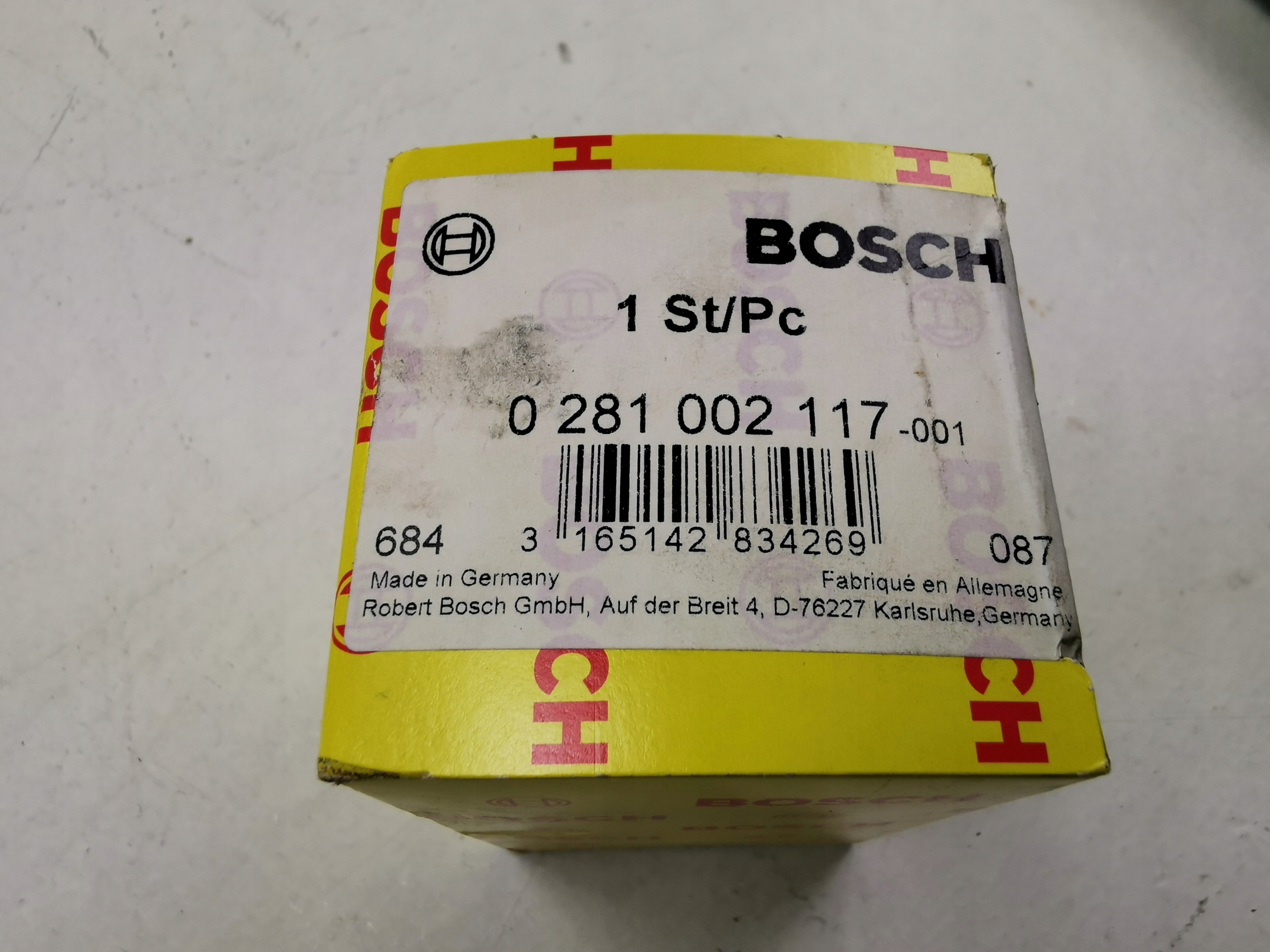 ZAWÓR ELEKTROMAGNETYCZNY POMPY WTRYSKOWEJ BOSCH NOWY 0281002117 Producent części Bosch