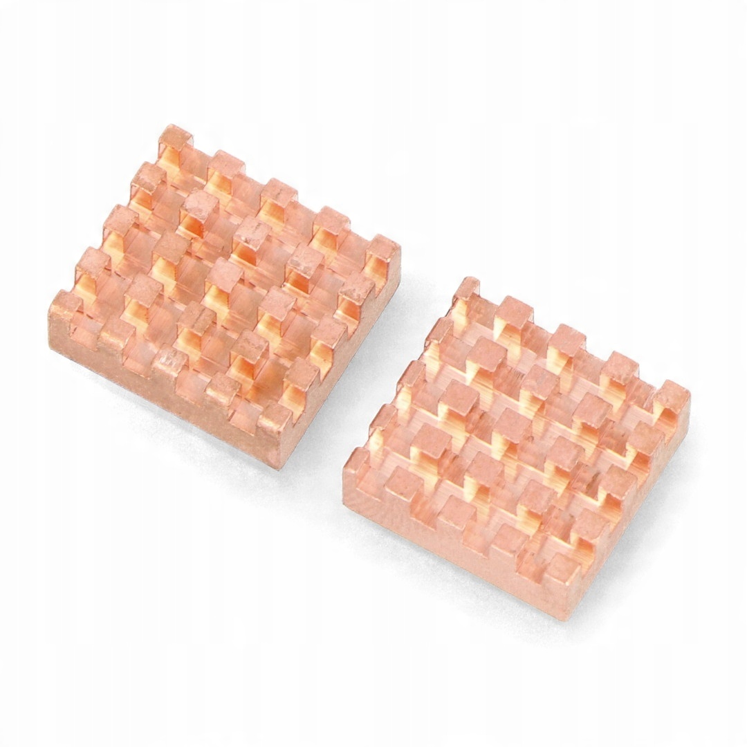 

Radiatory miedziane do Raspberry Pi z taśmą