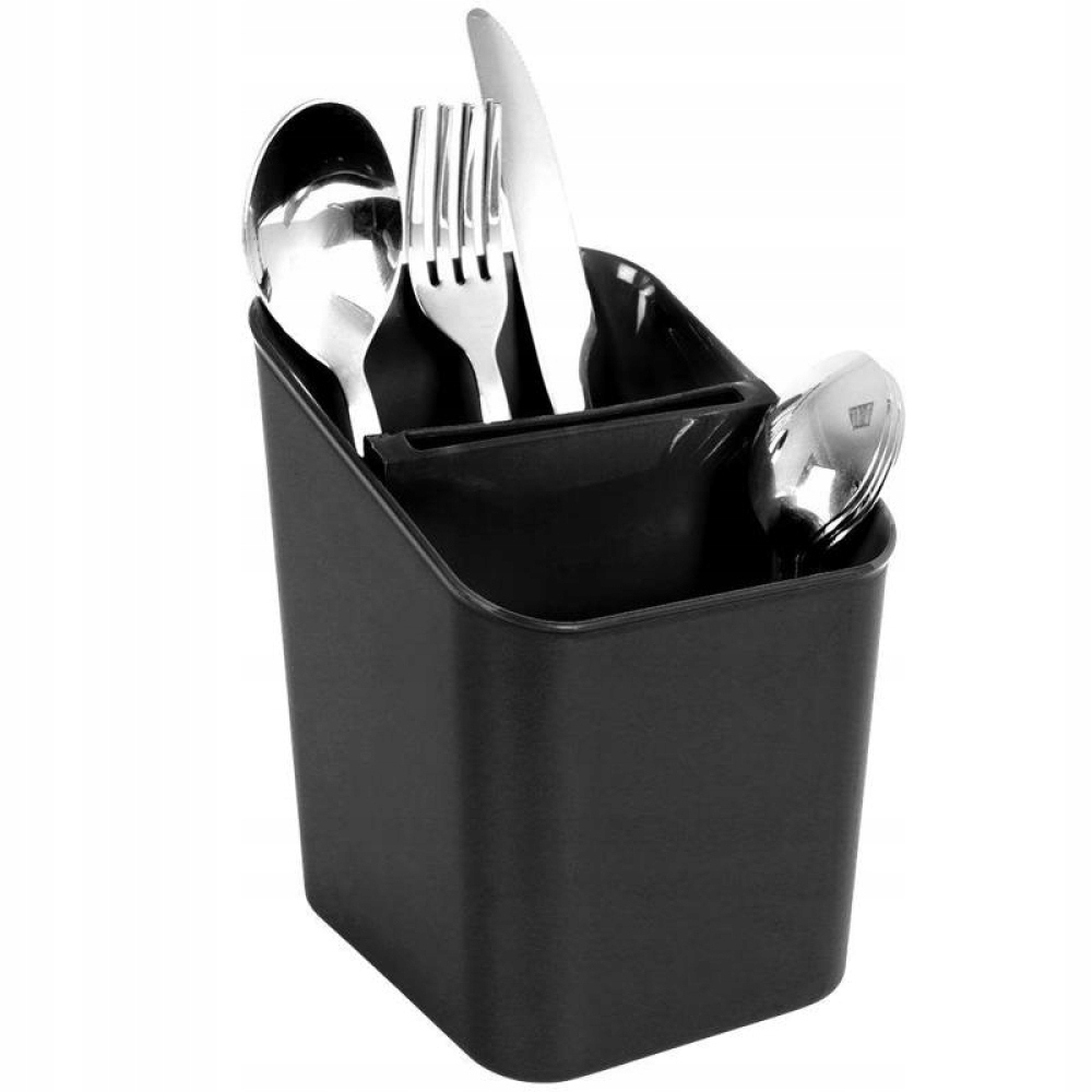 

Ociekacz na sztućce czarny suszarka organizer