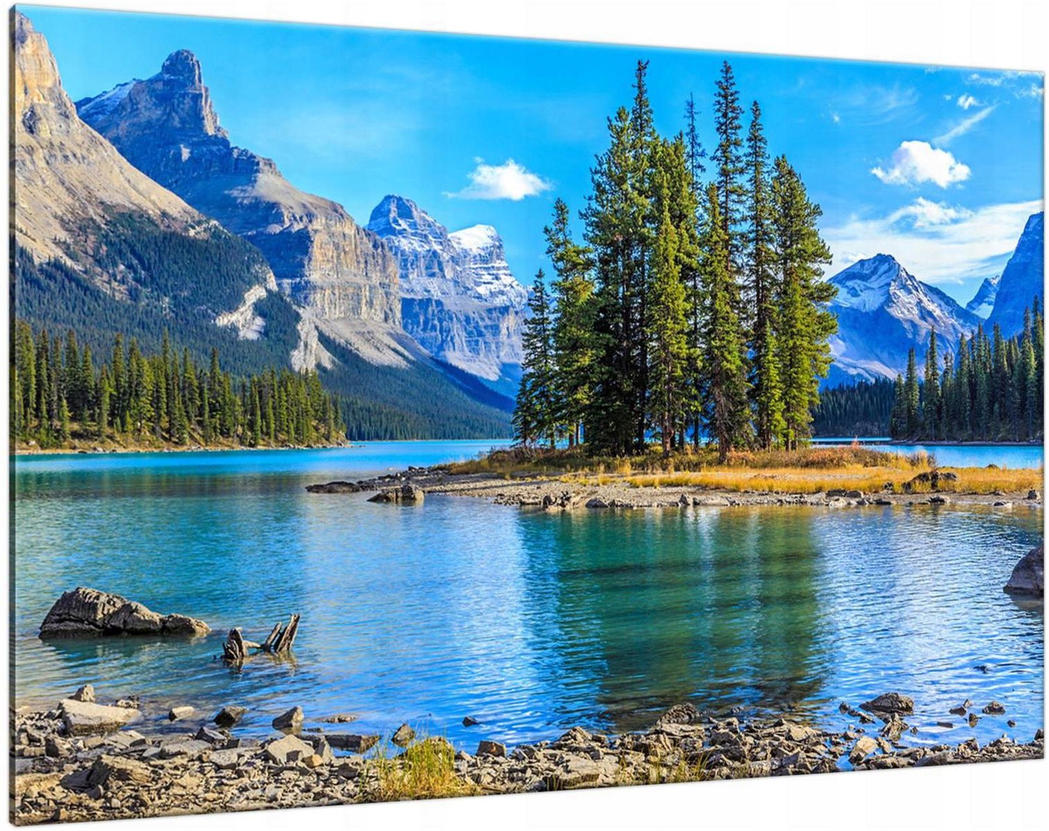 

Obraz 120x80 Canvas Jezioro Góry Dużo Wzorów