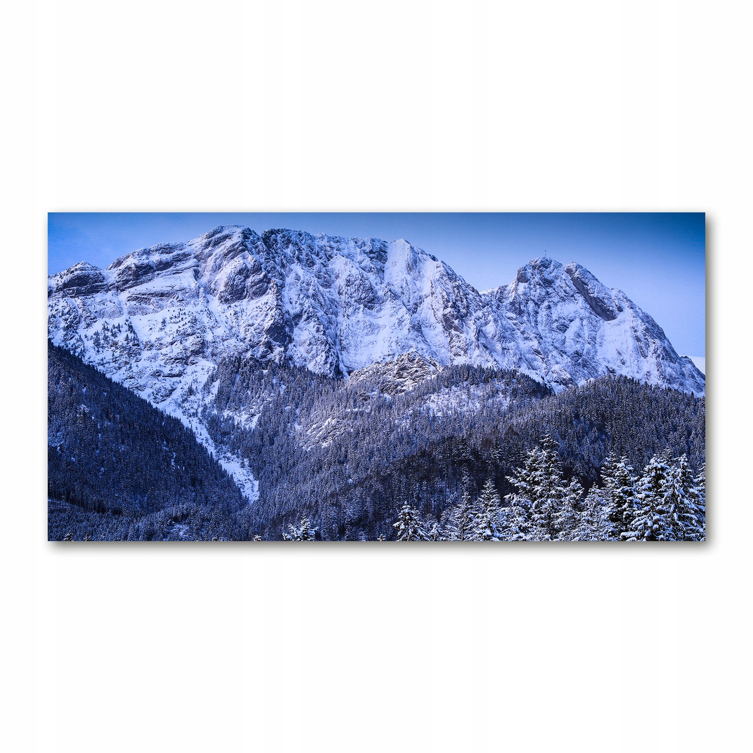 

Foto obraz akryl zdjęcie Giewont Tatry 120X60 cm
