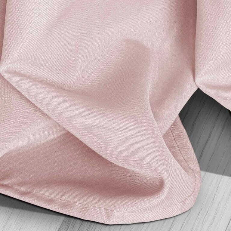 ZASŁONY 140x230 JASNY RÓŻ VIVA TAŚMA Wzór gładki