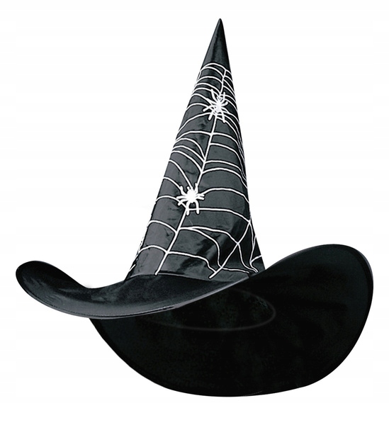 

Kapelusz Wiedźmy Czarownicy Baby Jagi Z Pajęczyną