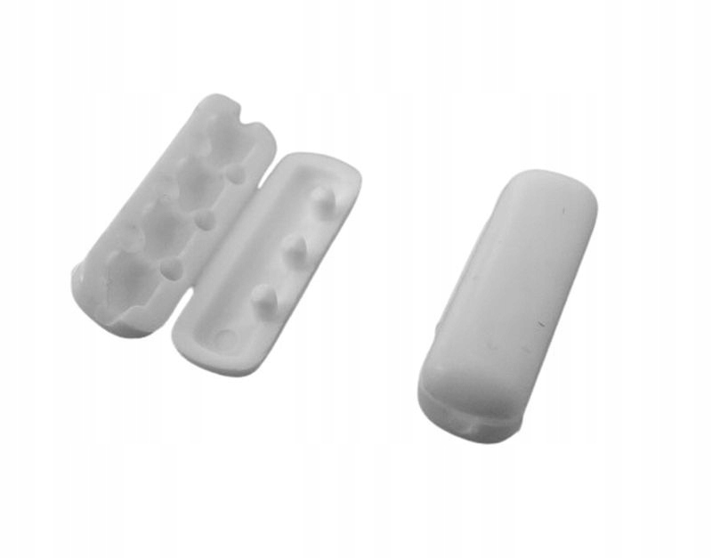 ŁĄCZNIK / STOPER / BLOKADA ŁAŃCUSZKA/ KORALIKA DO ROLETY KOLOR - BIAŁY Kolor biały