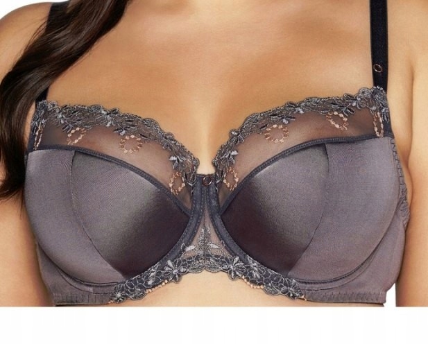 Biustonosz Ava 1030 Gray półusztywniany szary 80E