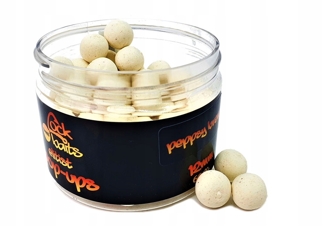 CockBaits Pop-Ups 12mm Peppsy Brew- White