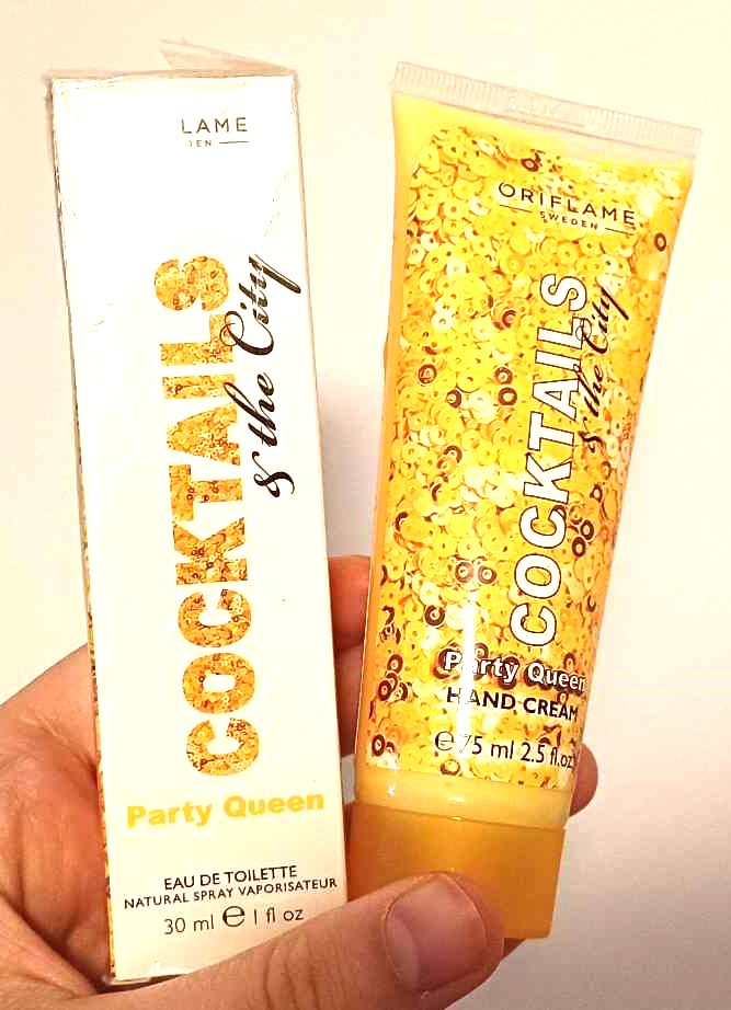 Sada Cocktails & The City Party Queen – voda a krém na ruce Oriflame